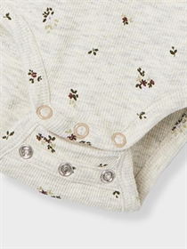 NAME IT Blomstret Rib Body Kuscha Peyote Melange